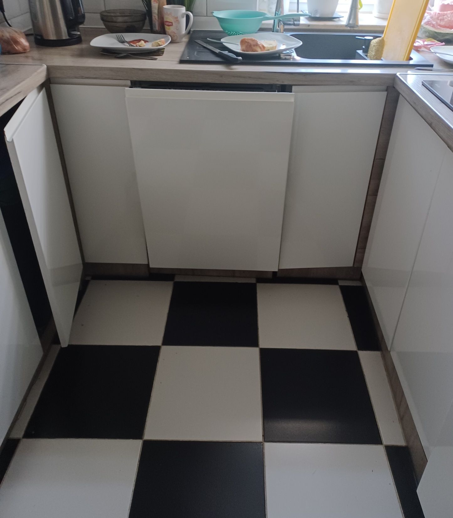 Mebel Kuchnia front lakierowany  biały
