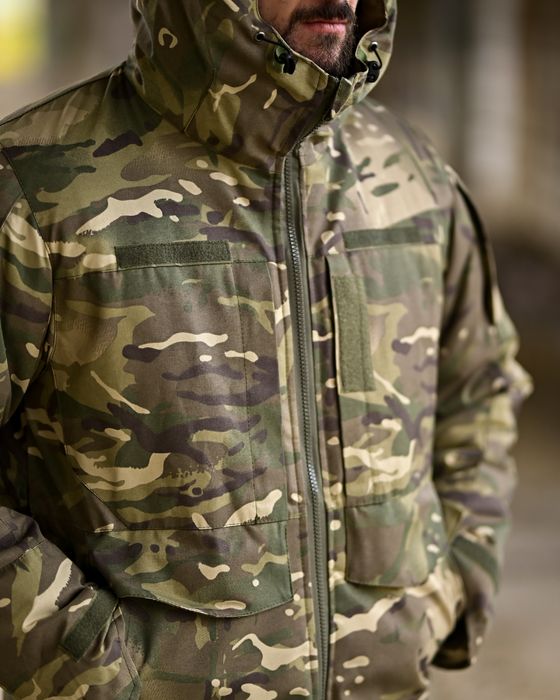 Куртка-бушлат тактичний NIACIN мультикам Omni-Heat польовий