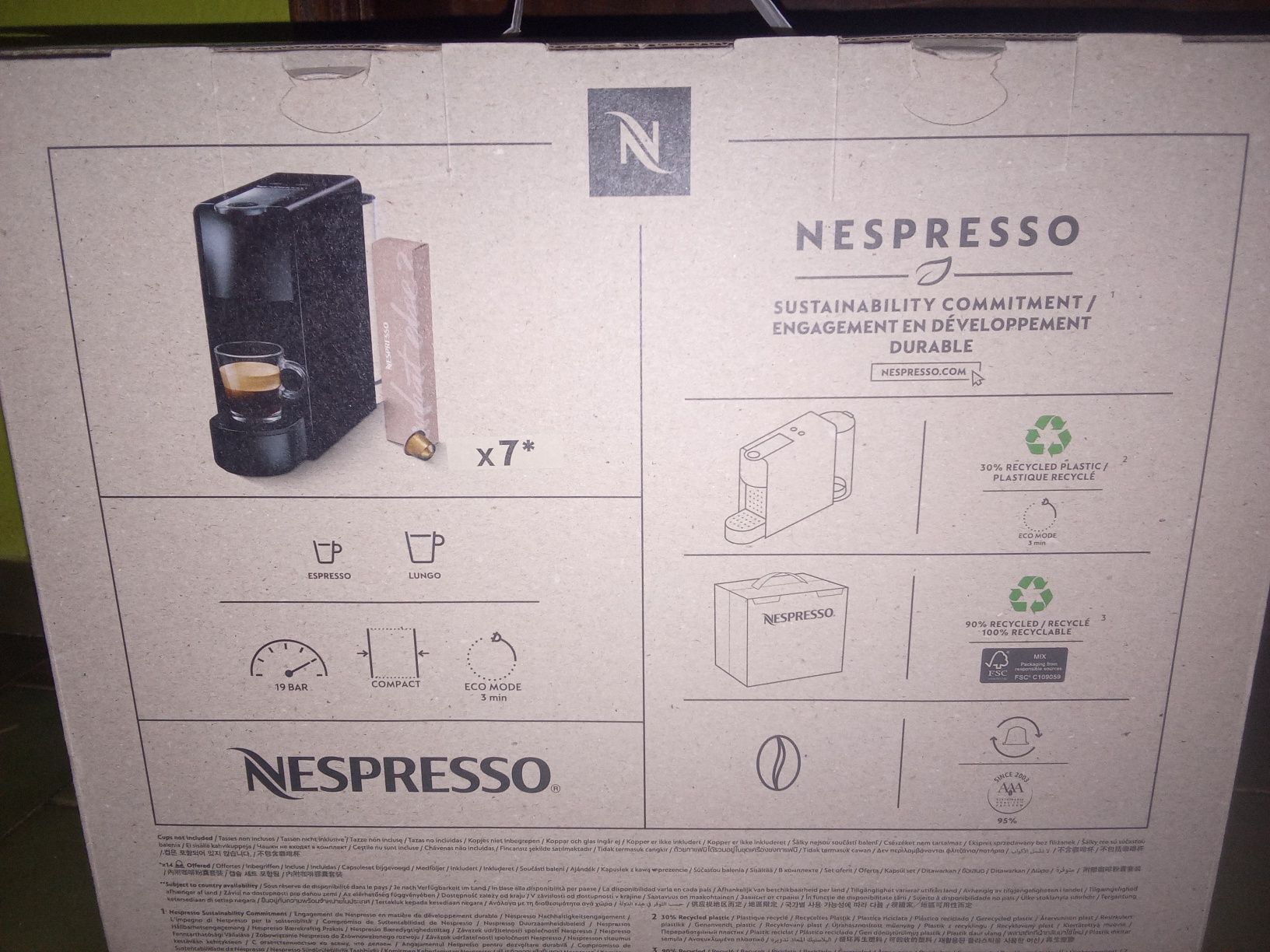 Maquina de café Nespresso