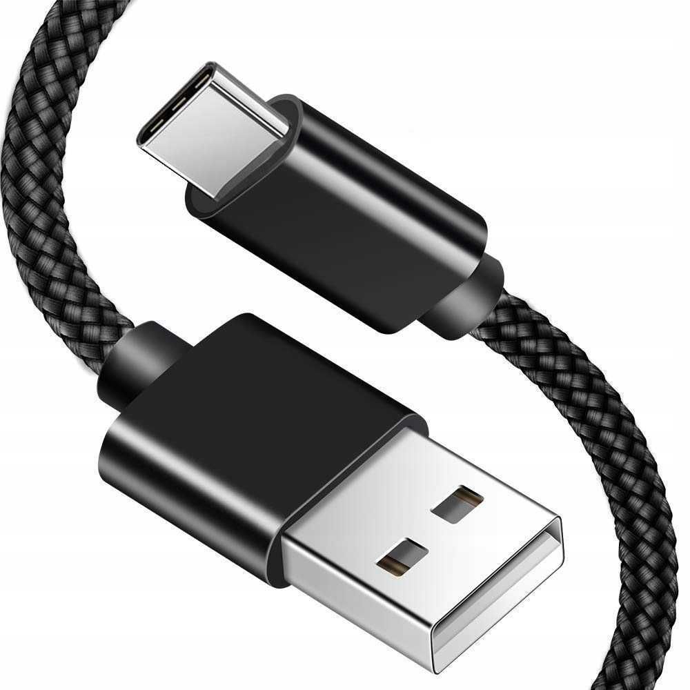 TYP-C KABEL QUICK CHARGE 3.0 szybkie ŁADOWANIE nylonowy różne kolory