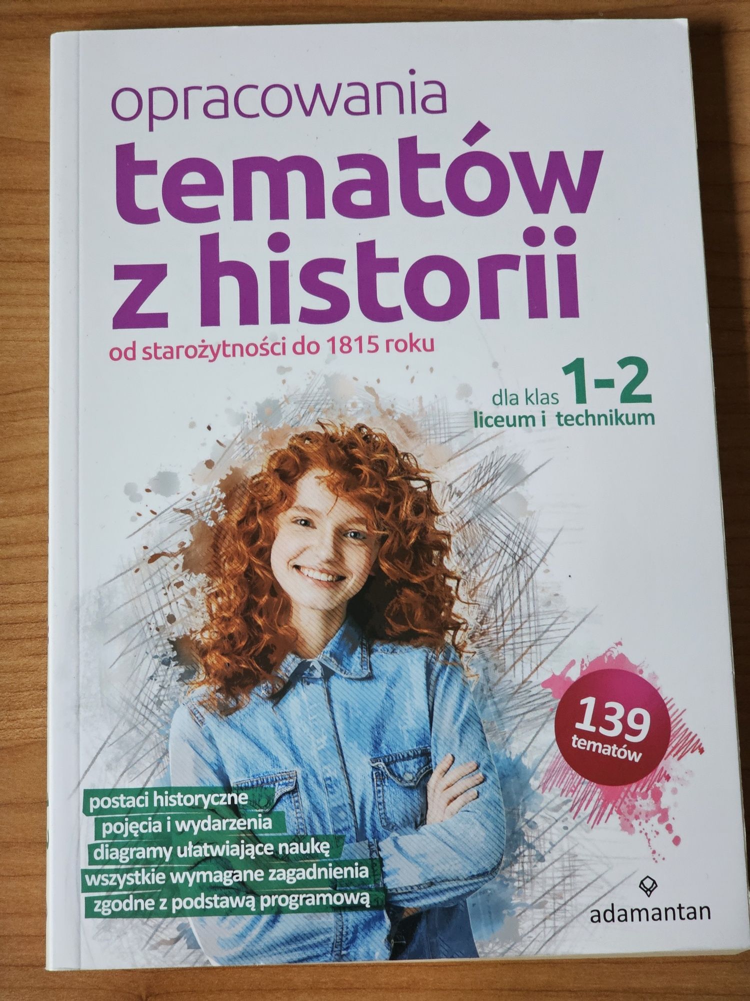 Opracowania tematów z historii klasa 1-2 liceum i

technikum Adamantan