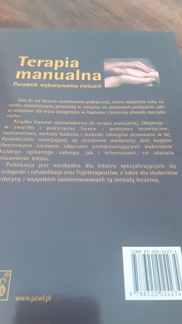 Terapia manualna Poradnik wykonywania ćwiczeń