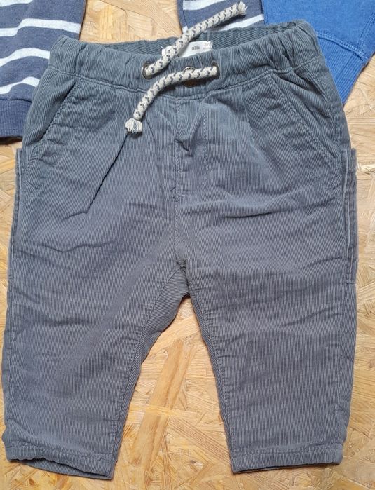 4 x spodnie chłopięce 3-6 mcy 68cm