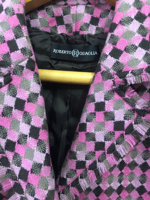 Піджак з натуральноі вовни дизайнерський оригінальний Roberto Quaglia