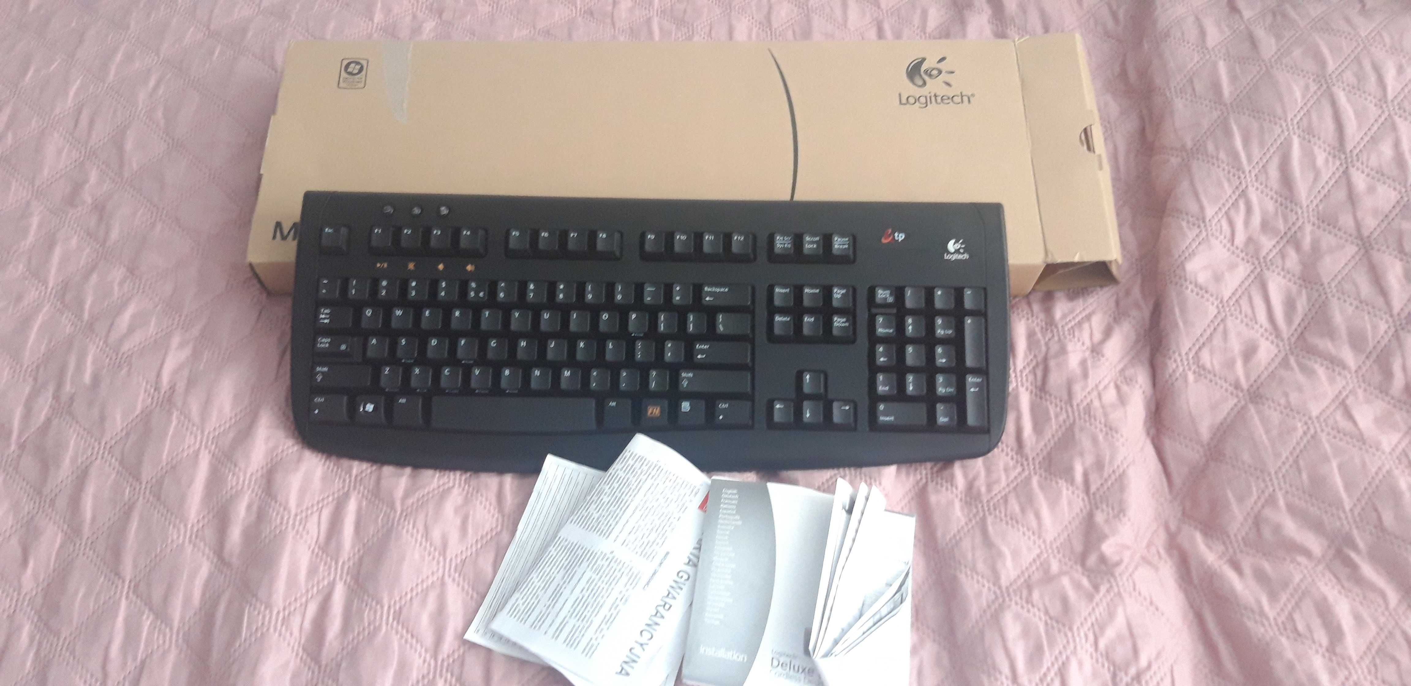 Wyprzedaż! Klawiatura Logitech Deluxe 660 NOWA tanio!