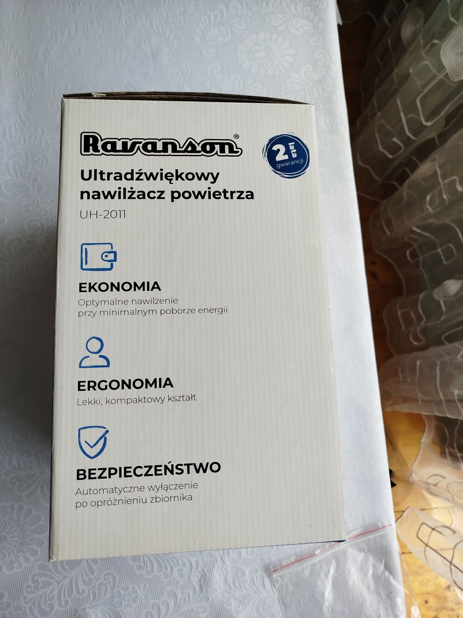 Ultradźwiękowy nawilżacz powietrza .