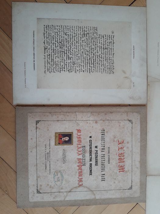 Polkowski album Mikołaja Kopernika Gniezno 1873 rok