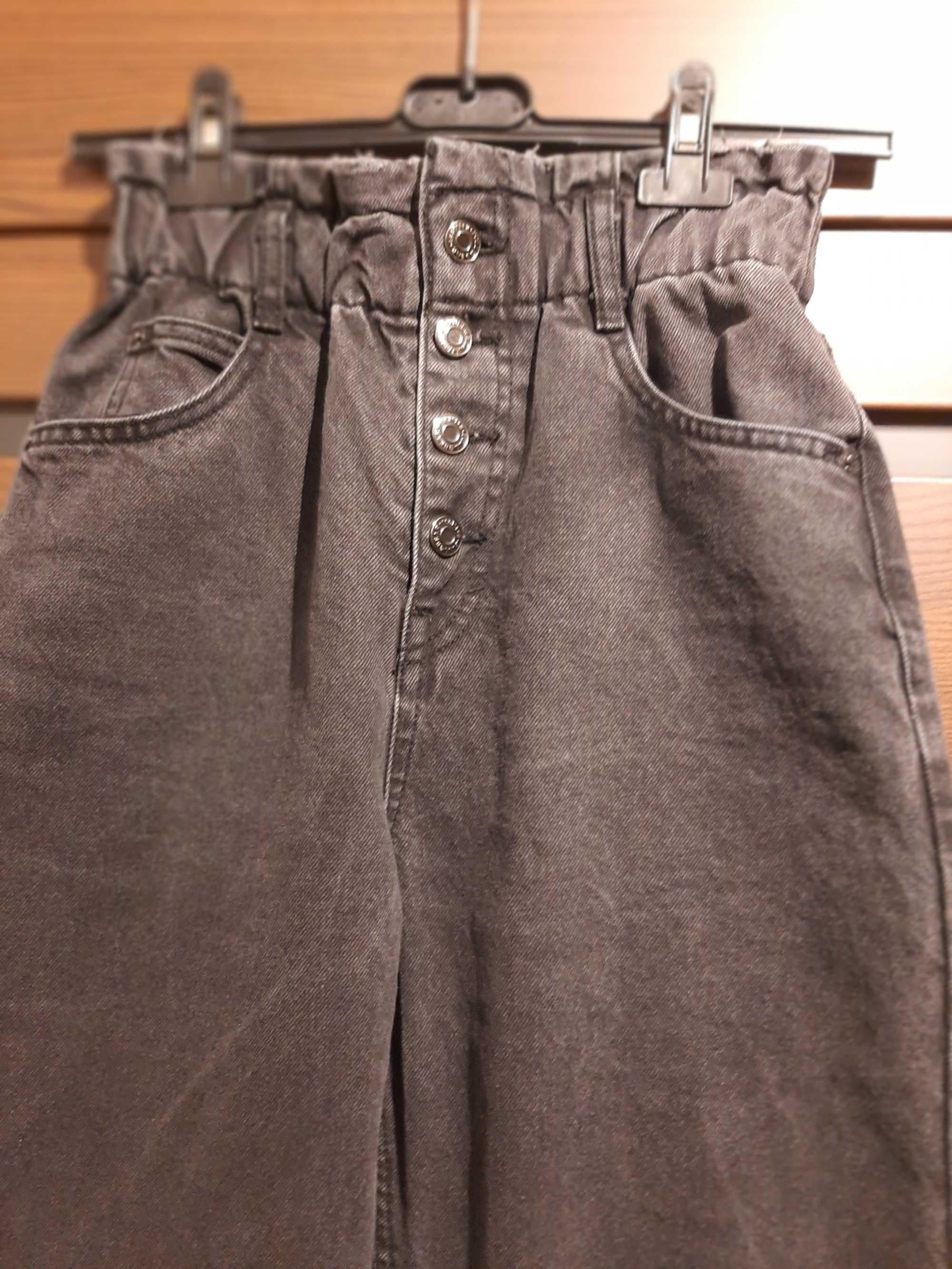 Jeansy damskie ballon rozm xs-s pull -bear