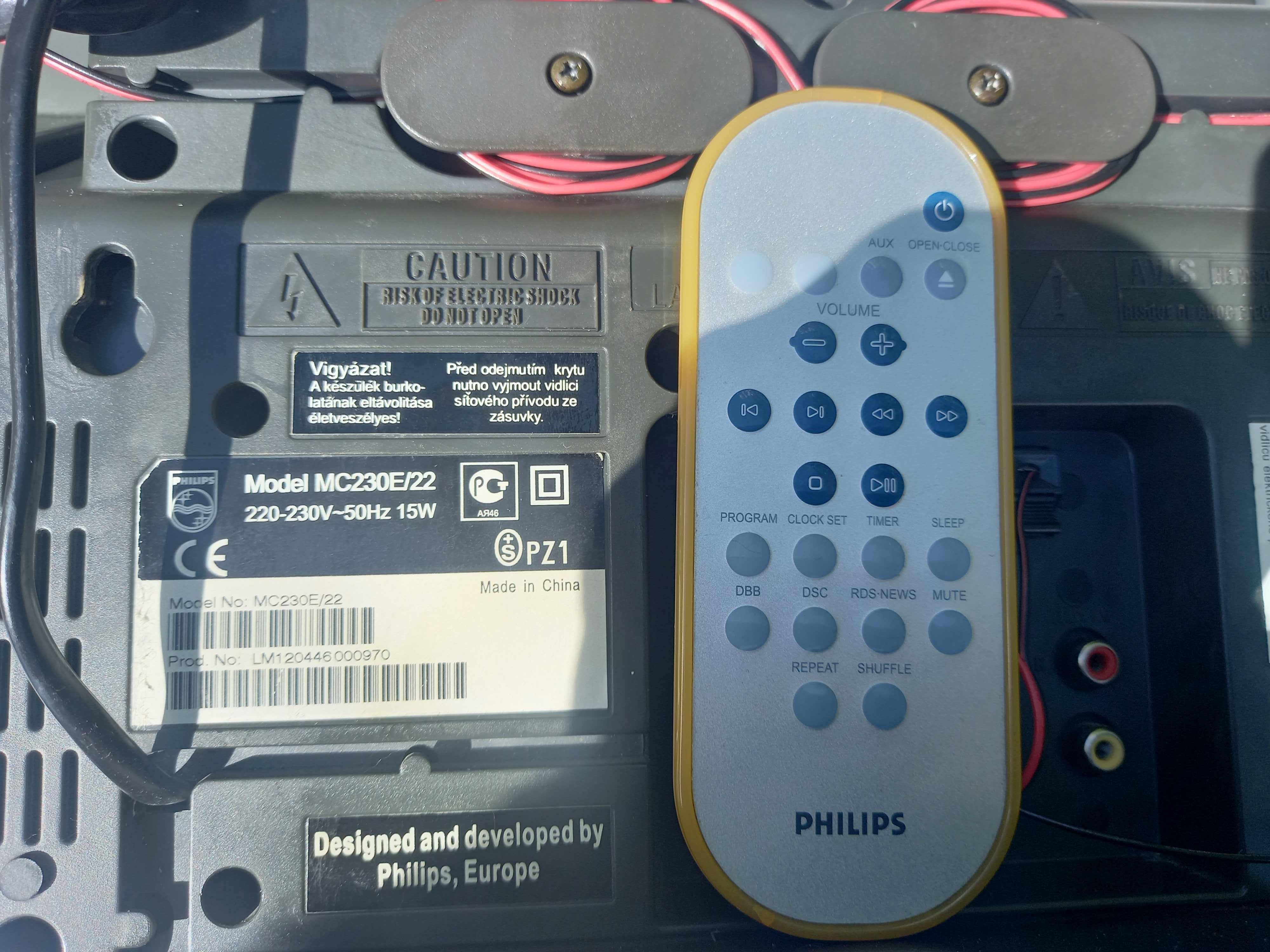 Zestaw 2 micro wieże Philips  RM Sony