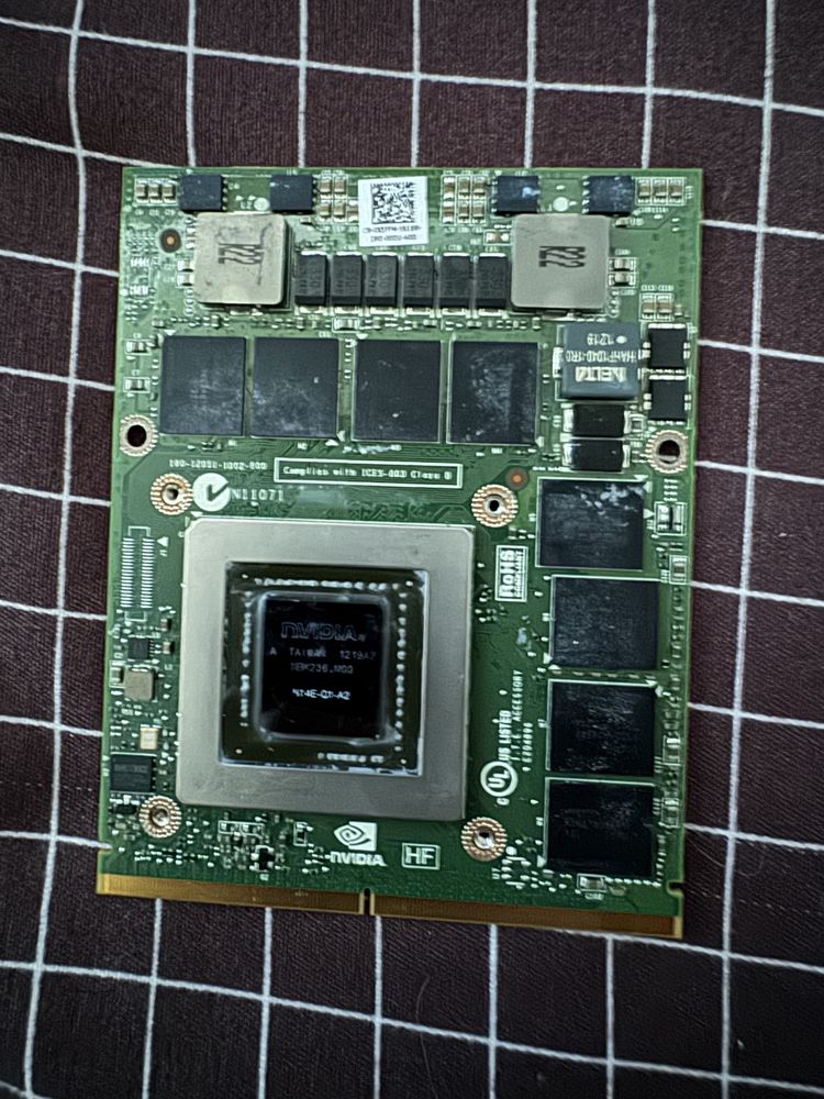 Karta graficzna MXM NVidia Quadro K3000M