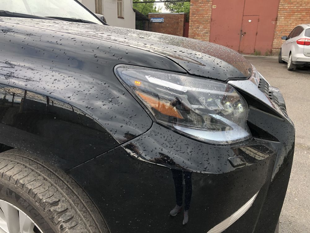 Бампер в сборе Lexus GX 460 2020 (бампер, решетка, туманки, накладка)