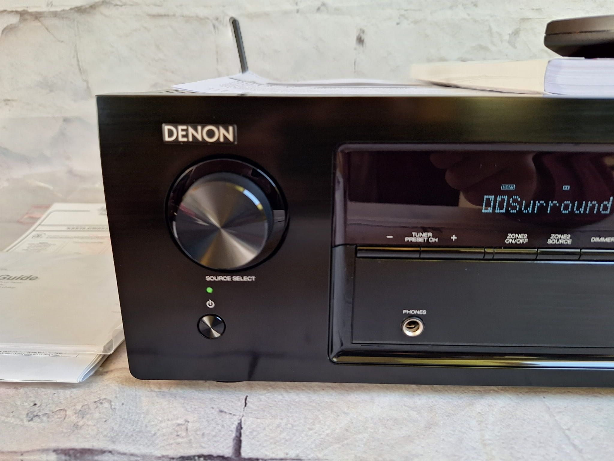 Amplituner 7.2 Denon AVR-X1300 Wifi BT 4K60p ARC DSD Atmos