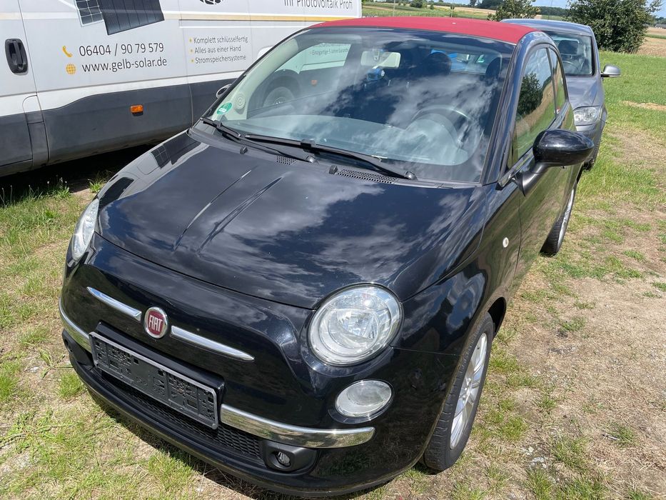Fiat 500 Cabrio+Bezwypadek!+Super Stan+2015"