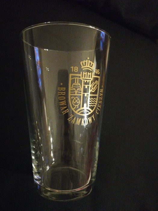 BROWAR Zamkowy Cieszyn 0.5 l, szkło sprzedam.