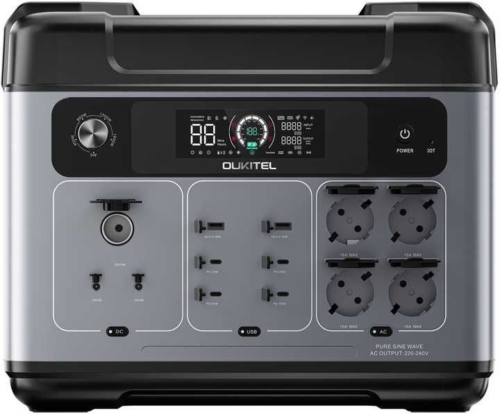 Зарядна станція Oukitel P2001E Plus 2025 року