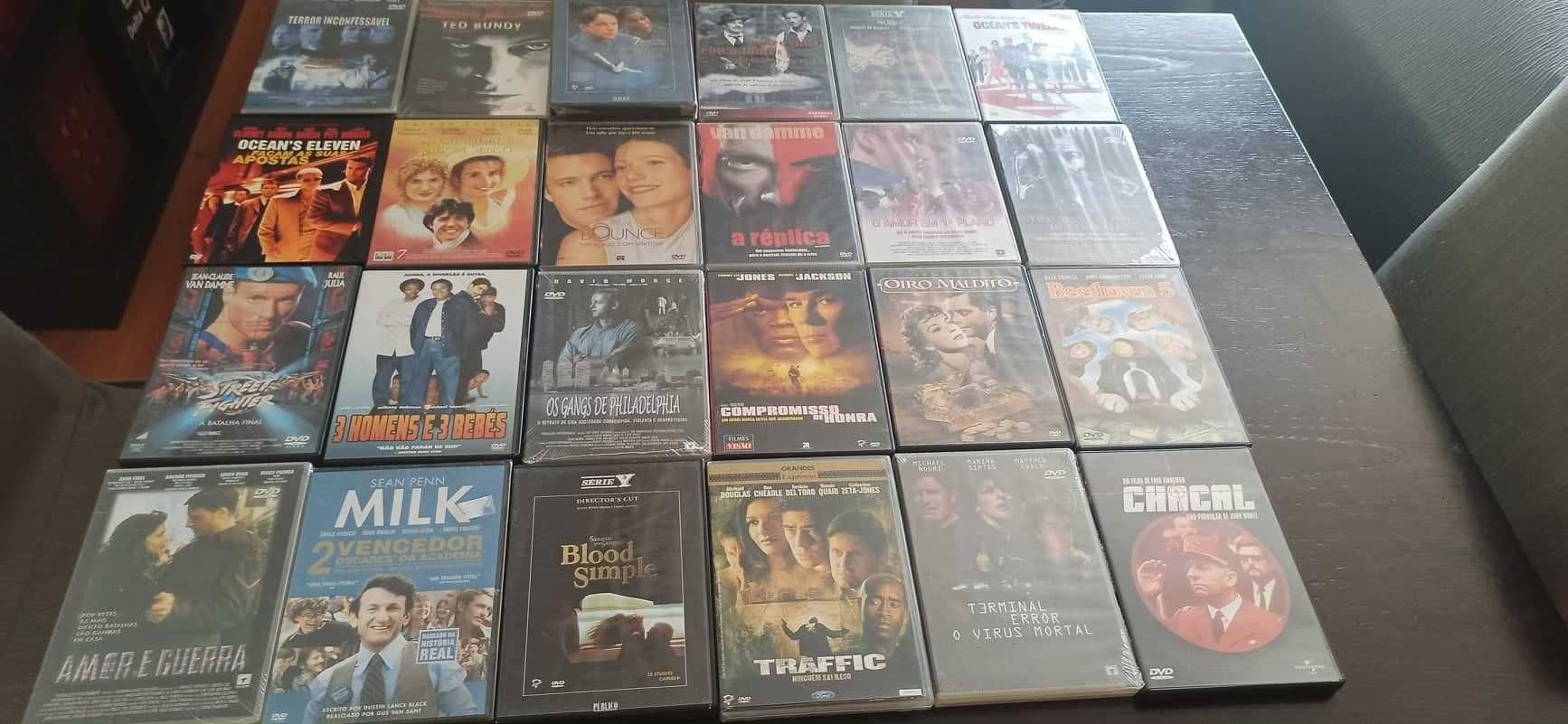 DVDS Diversos Quase Novos