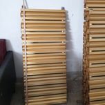 Grzejnik aluminiowy złoty 9 żeberek 135x60cm