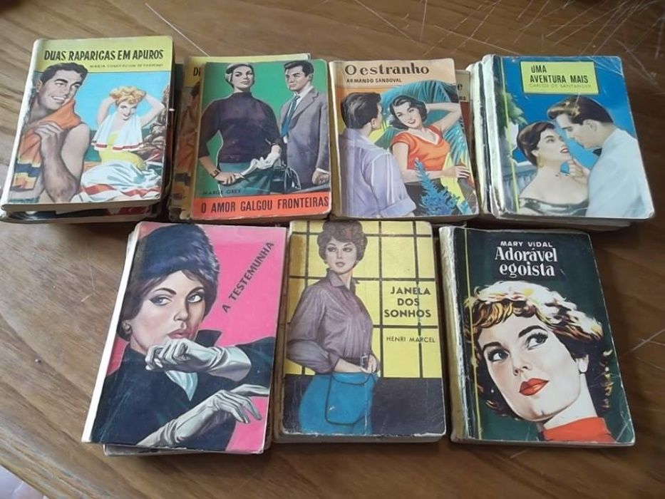 300 livros de bolso dos anos 50/60