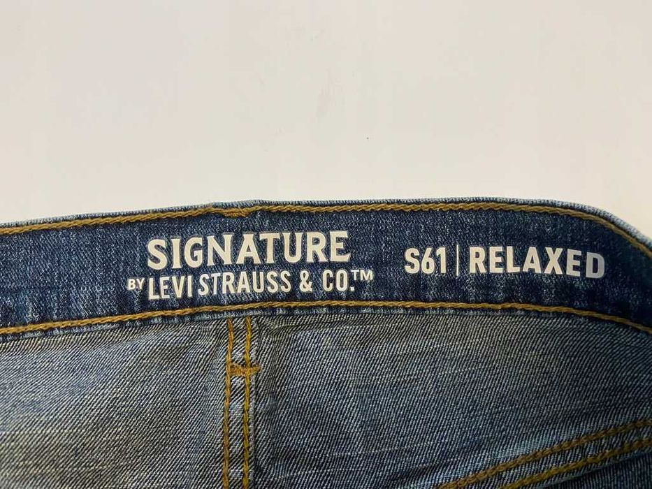 Levis Strauss Signature męskie spodnie jeansy w36 l34