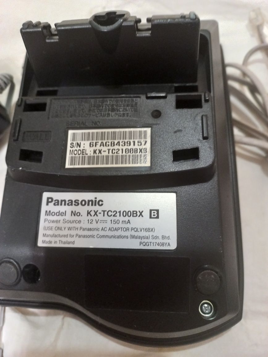 Радиотелефон Panasonic KX-TC2100BX+адаптер Panasonic