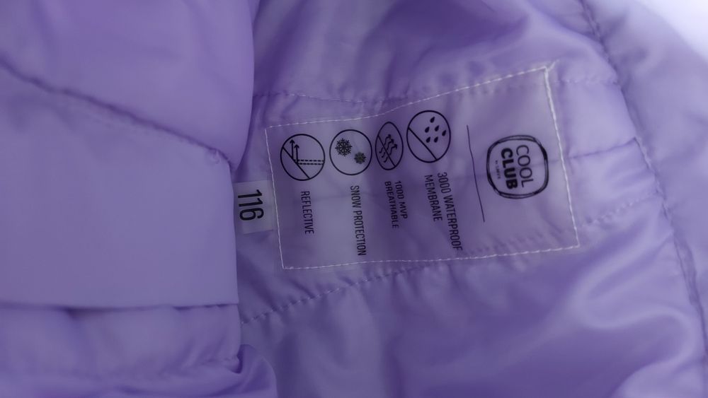 Kombinezon zimowy dwuczęściowy 116