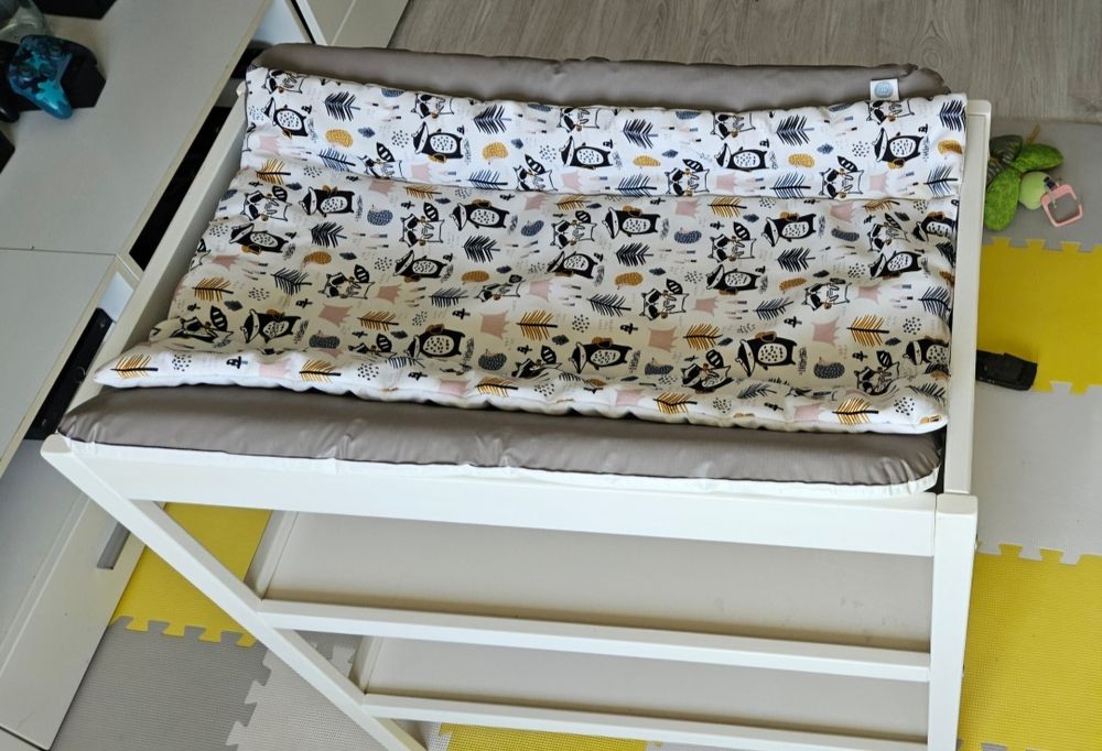 Woodies przewijak drewniany plus dmuchany przewijak.