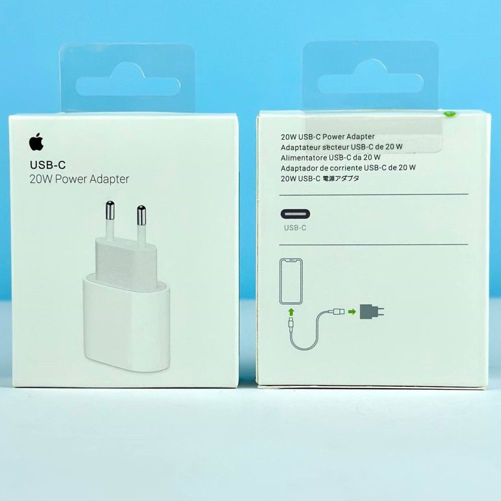Мережевий зарядний пристрiй Apple iPhone USB-C 20W Premium