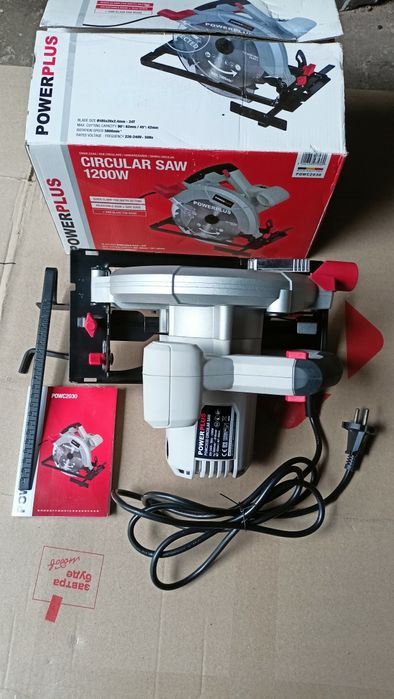 Пила циркулярная. Паркетка. Новая.PowerPlus.Бельгия.