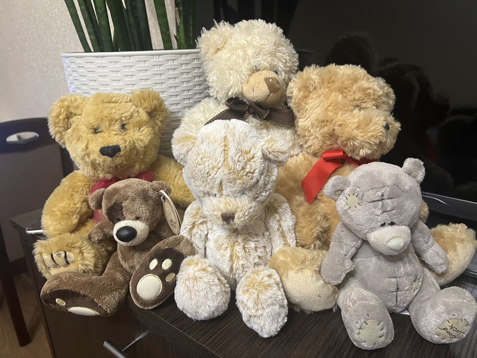 Лот мяких ведмедиків