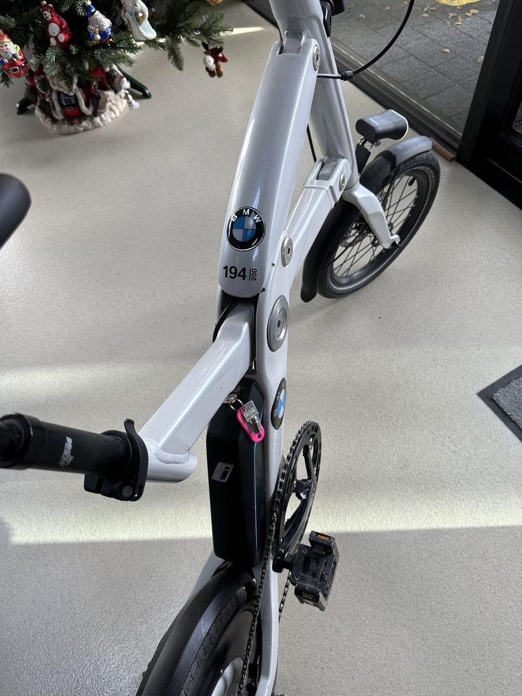 Rower BMW składak elektryczny unikat