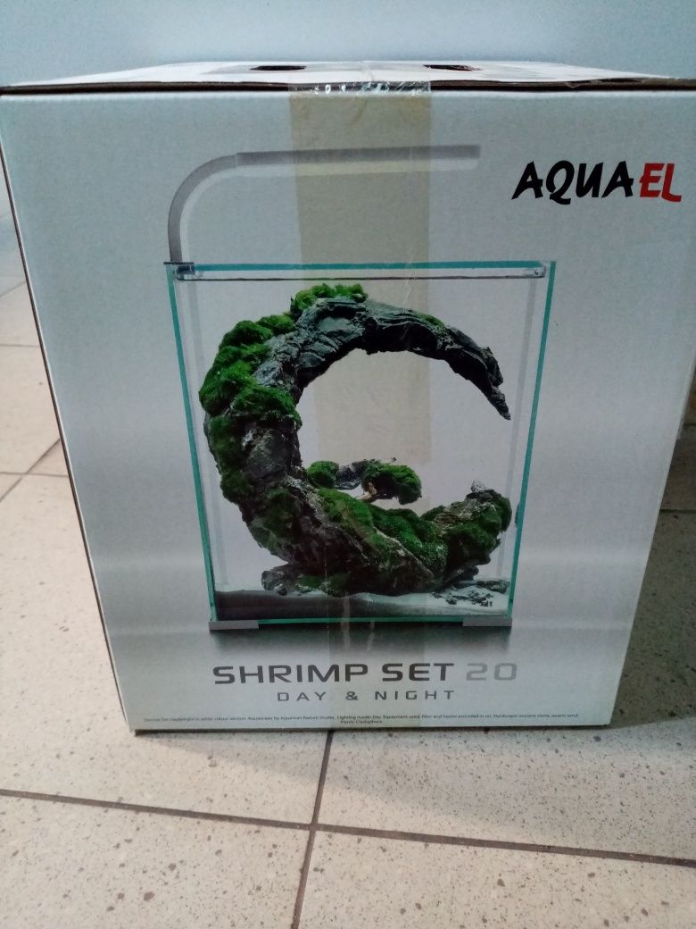 Aquael Shrimp Set Day&Night 20l White - TINAZOO WITKIEWICZA