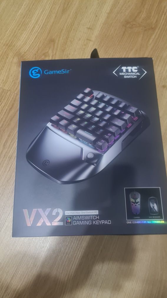 Gamesir VX2 Aimswitch Teclado e Rato sem fios (Switch, PS4, PS5, XBOX)