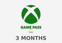 Subskrypcja Xbox Live Gold cyfrowa SUBSKRYPCJA XBOX GAME PASS CORE 90