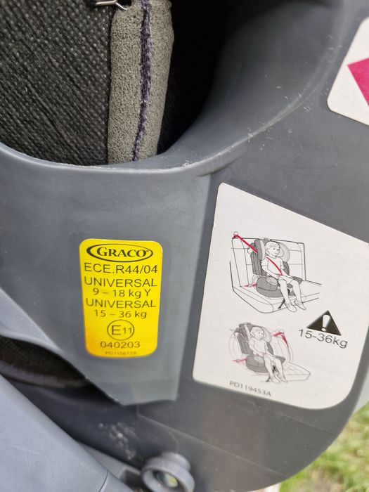 Foteliki samochodowe Graco 9-36 kg