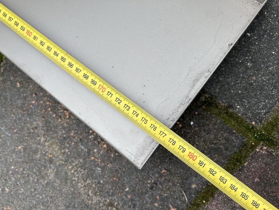 Parapety 4szt aluminiowe pomalowane