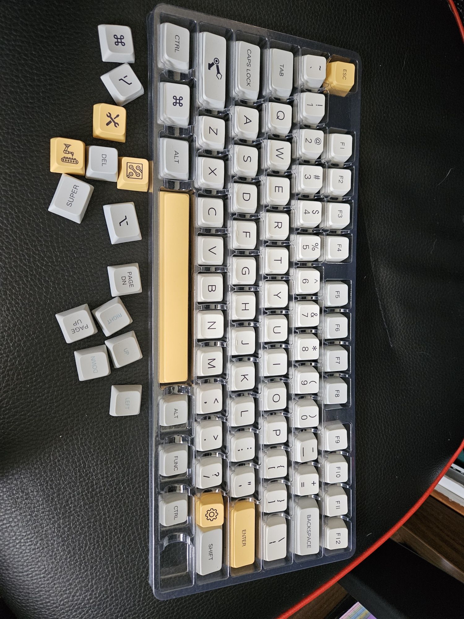 Keycaps 75% American layout