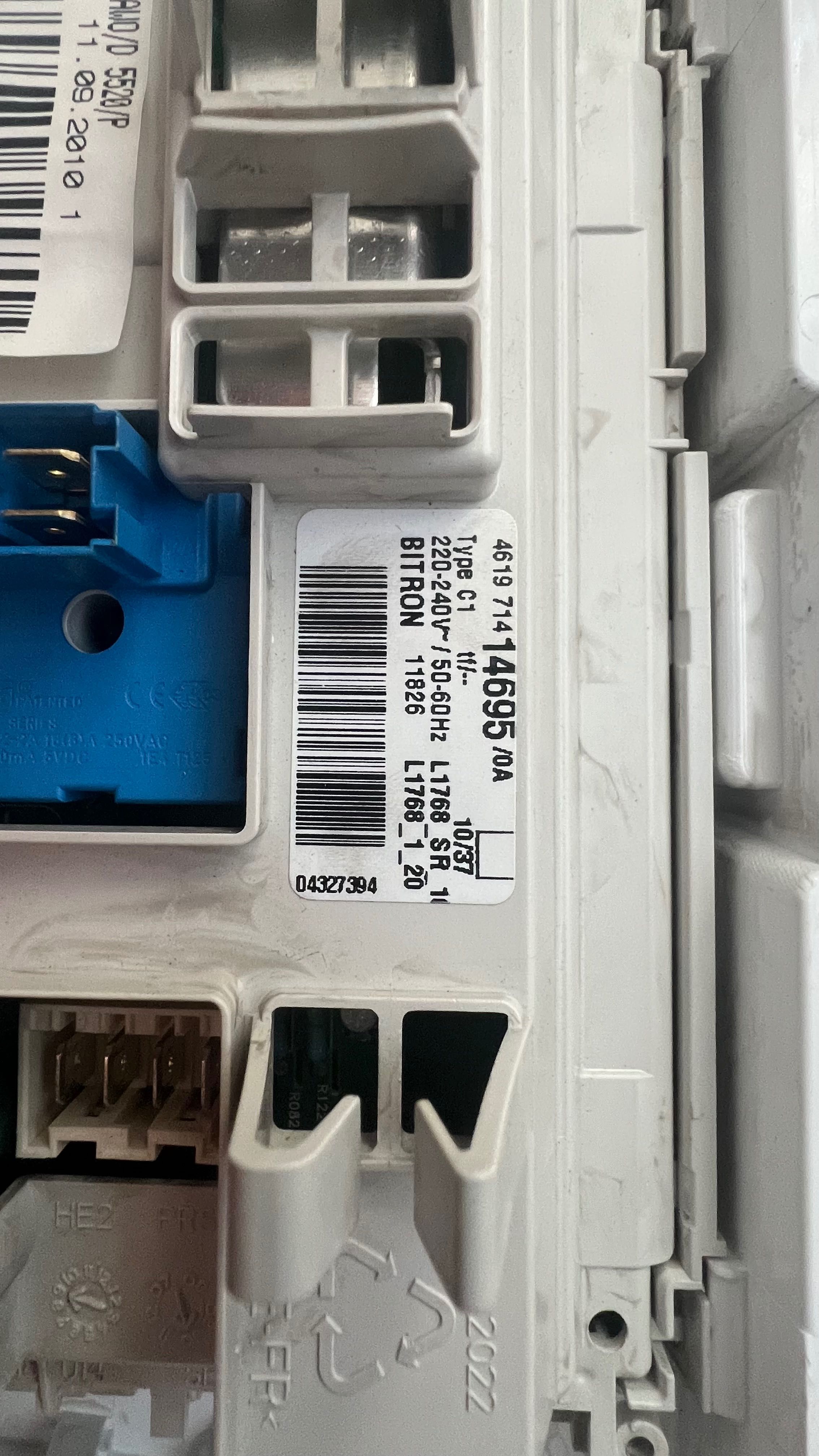 Panel sterowania whirlpool