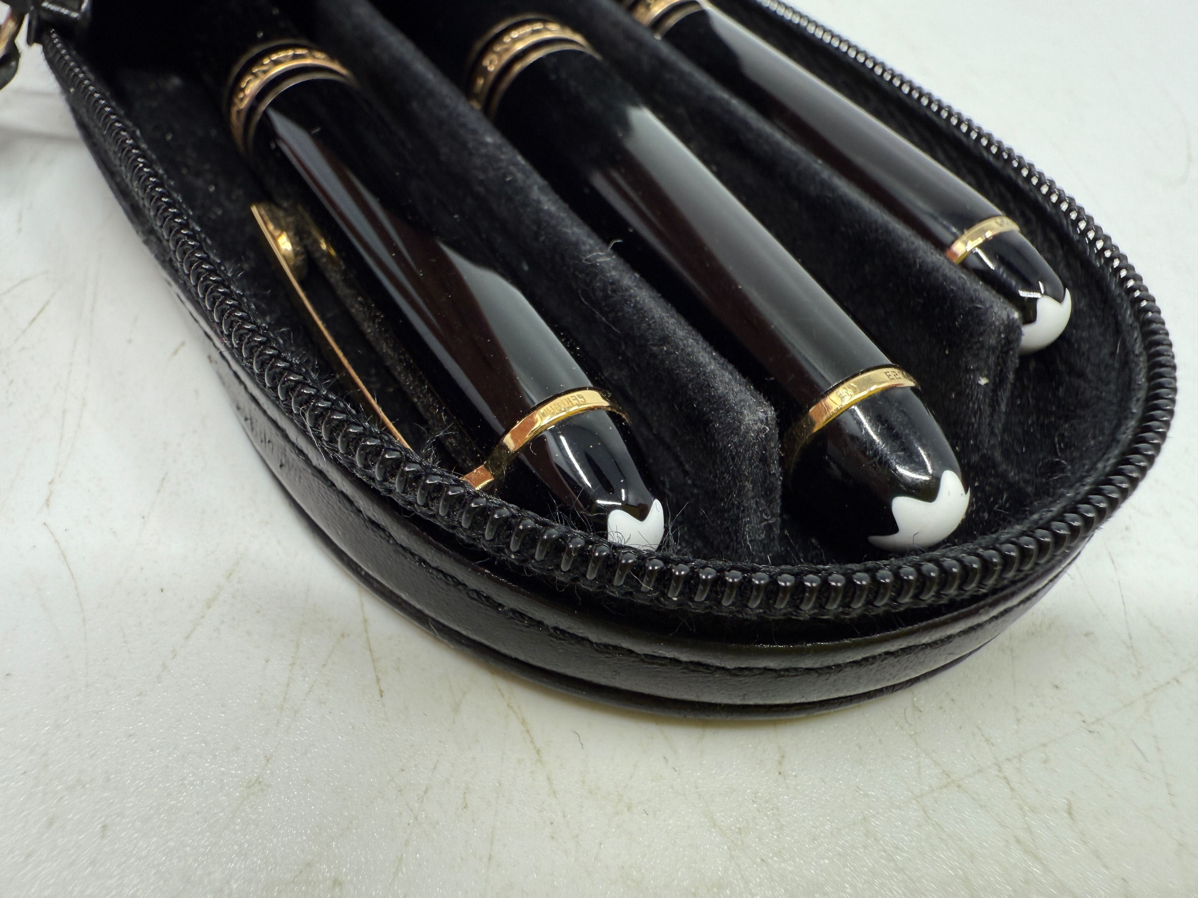 Pióro,długopis,olowek,etui Mont Blanc