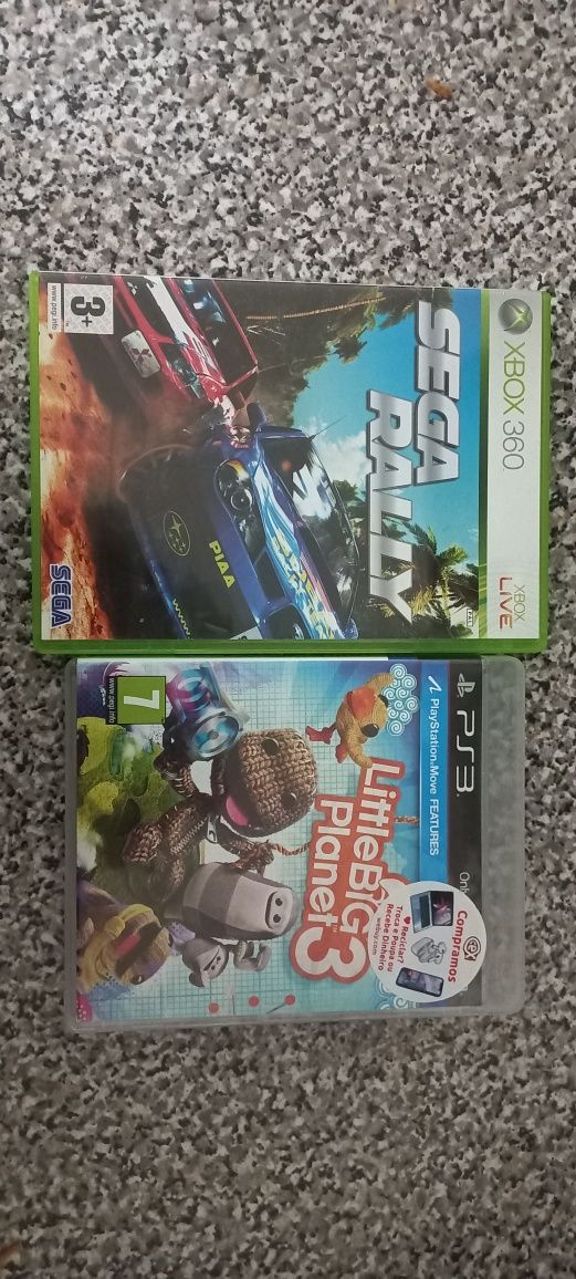 Little big planet 3/Sega rally Playstation 3/Xbox 360