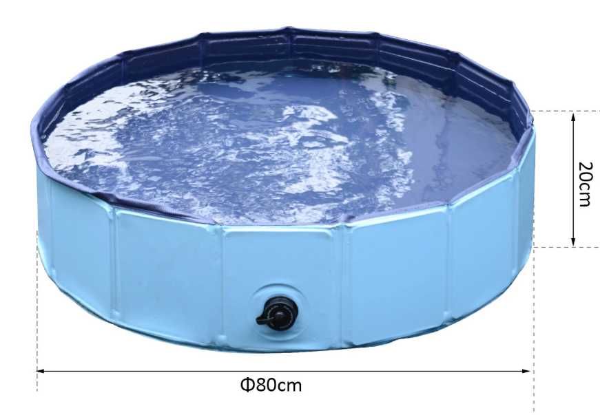 Basen dla psa Brodzik 80 x wys. 20 cm