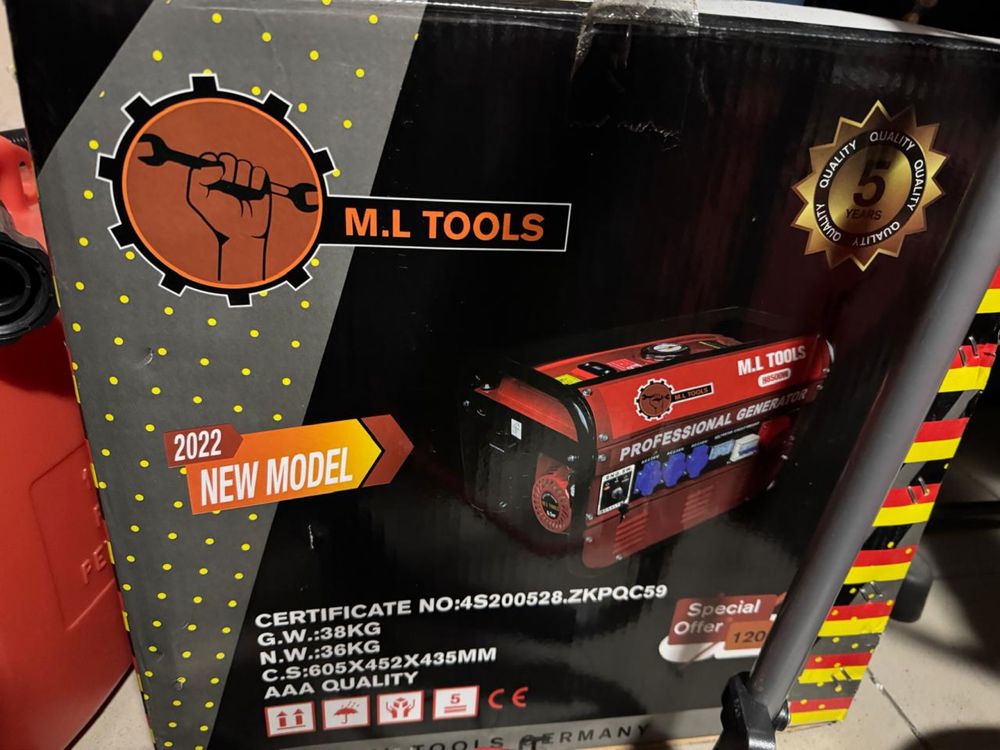 Генератор M.L TOOLS