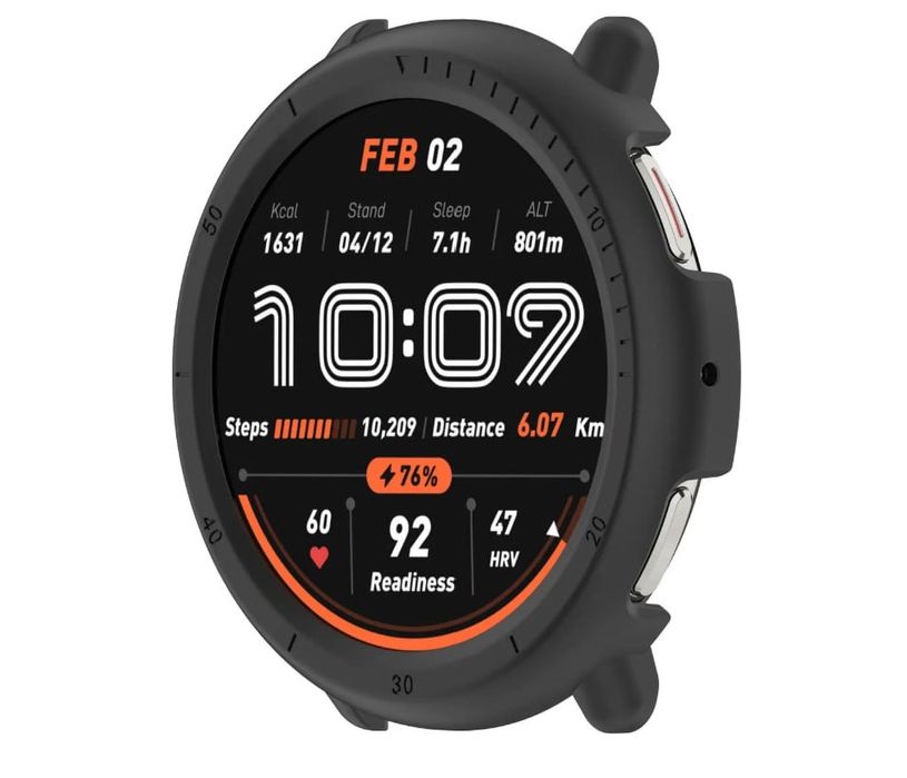 Смарт-годинник Amazfit active 2 premium + захисна накладка