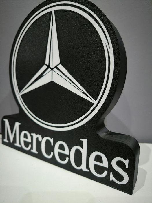 Logo Mercedes Led RGB