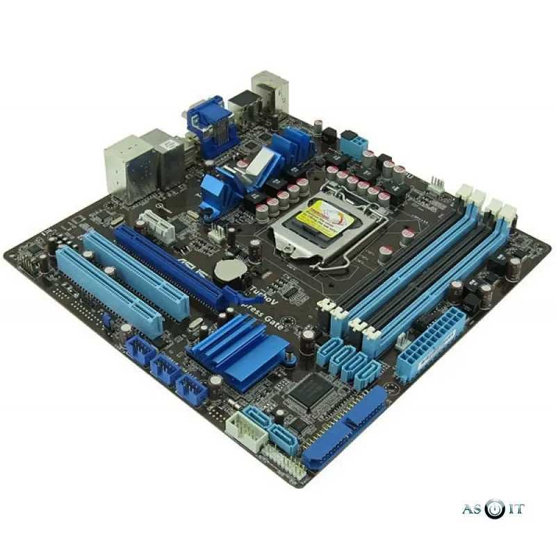 Материнская плата s1156, ASUS P7H55D-M PRO 4xDDR3, H55, VGA, DVI, HDMI