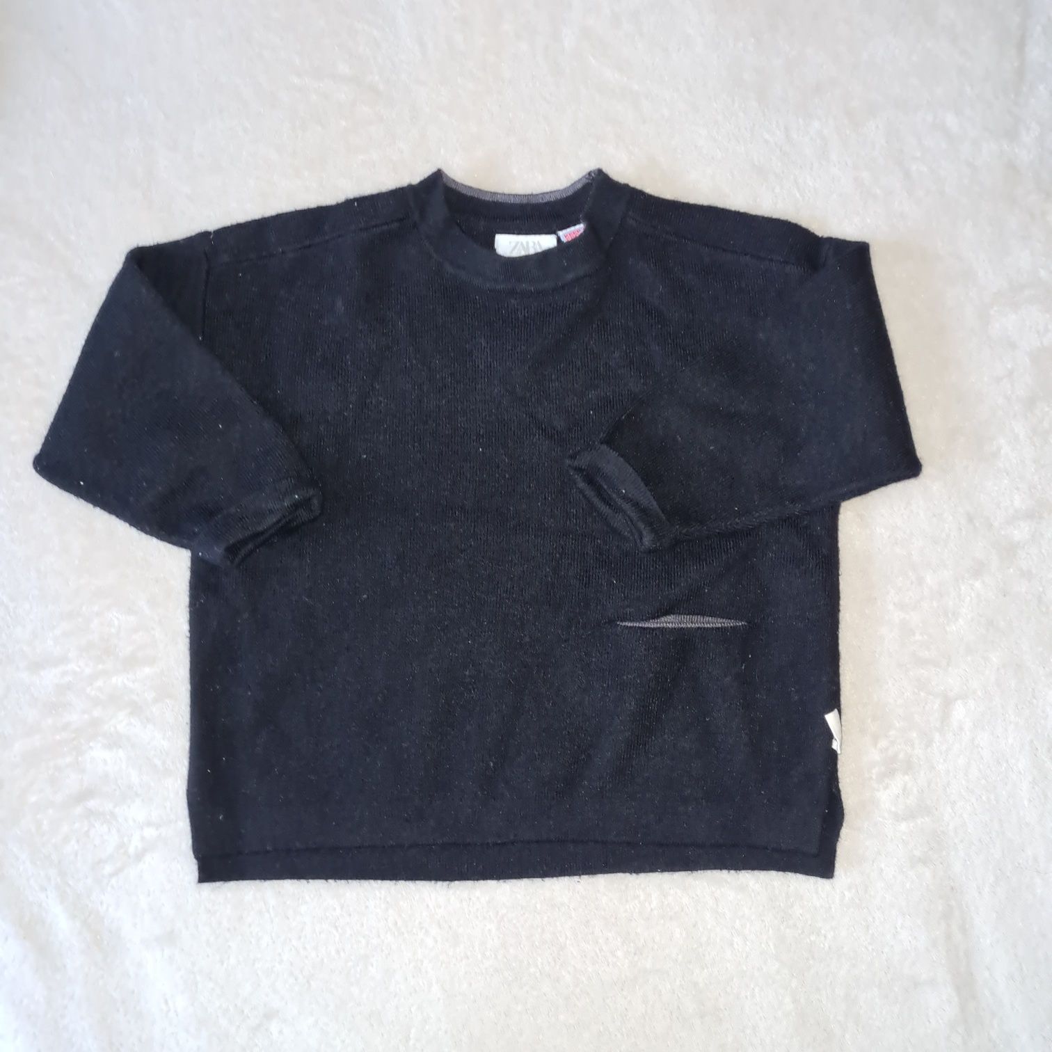 Sweterek niemowlęcy Zara 80 czarny