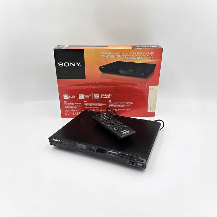 Odtwarzacz CD/DVD SONY DVP-SR370 Z Pilotem Pudełko Okazja!
