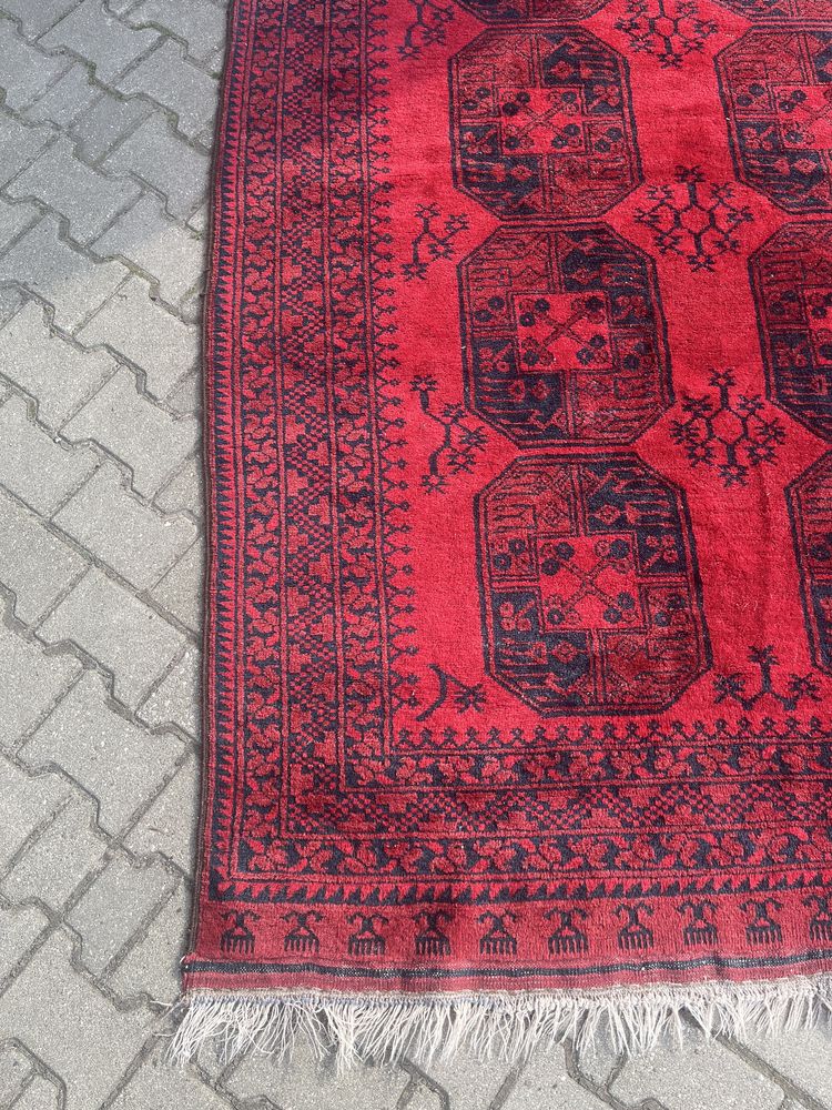 Wełniany dywan lata 60