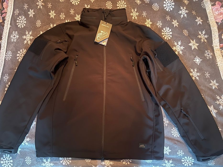 Kurtka HELIKON XL Gunfighter Softshell Shark Skin Windblocker - Black