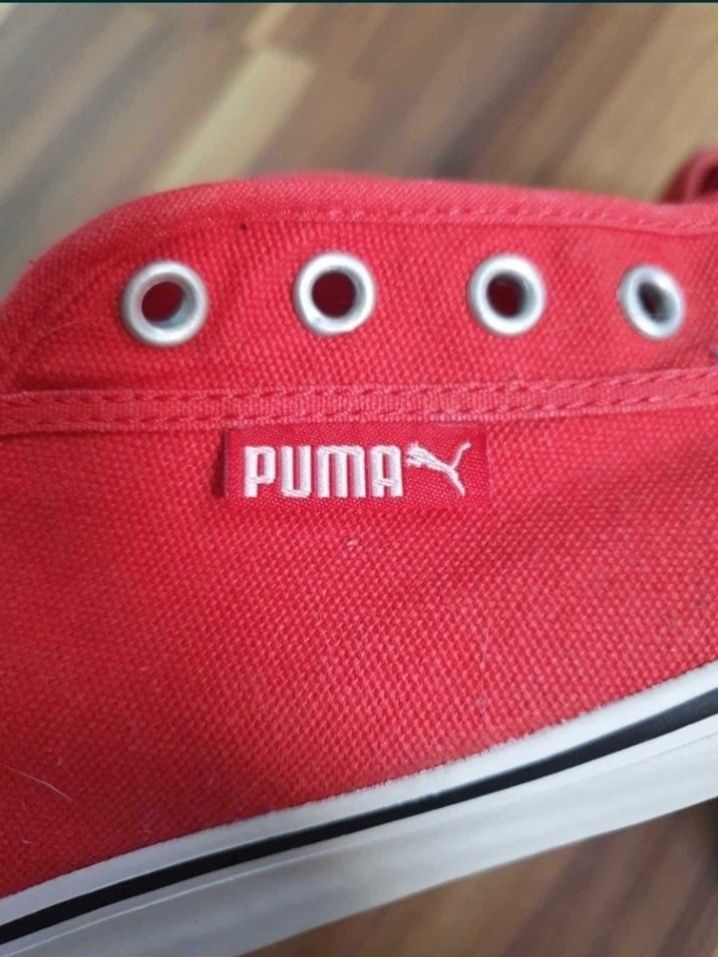 Buty Tenisówki PUMA Czerwone na WF roz 45