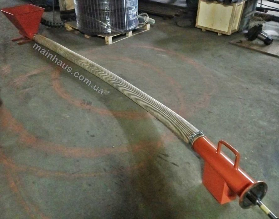 навантажувач зерна гнучкий шнек гібкий для соЇ FA90-5м. 220В, доставка